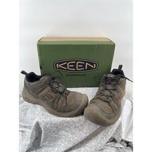 KEEN Circadia Waterproof Canteen Mens 9.5 Heel Lock Luft Core Hiking Outdoor Box